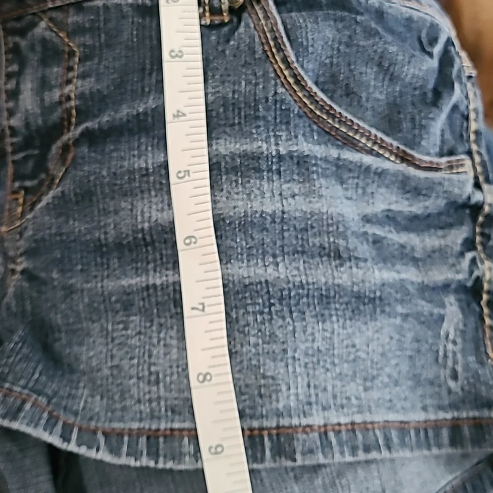 Mudd Jean Short Low Rise Shorts - Picture 8 of 9
